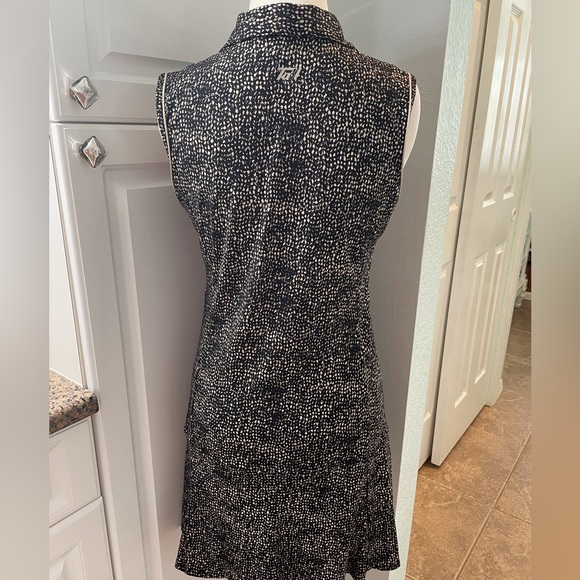 Tail Ladies Black & Brown Golf Dress - Picture 9 of 10